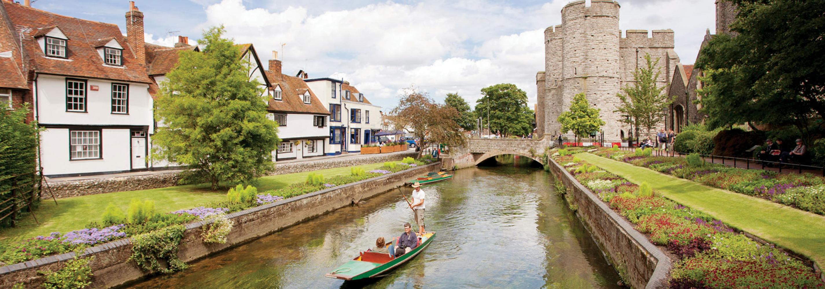 Canterbury city is only a 15 minute walk away