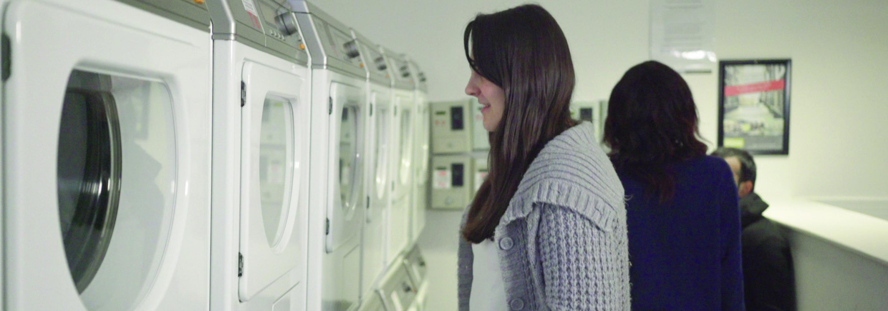 On-site, app-controlled laundry