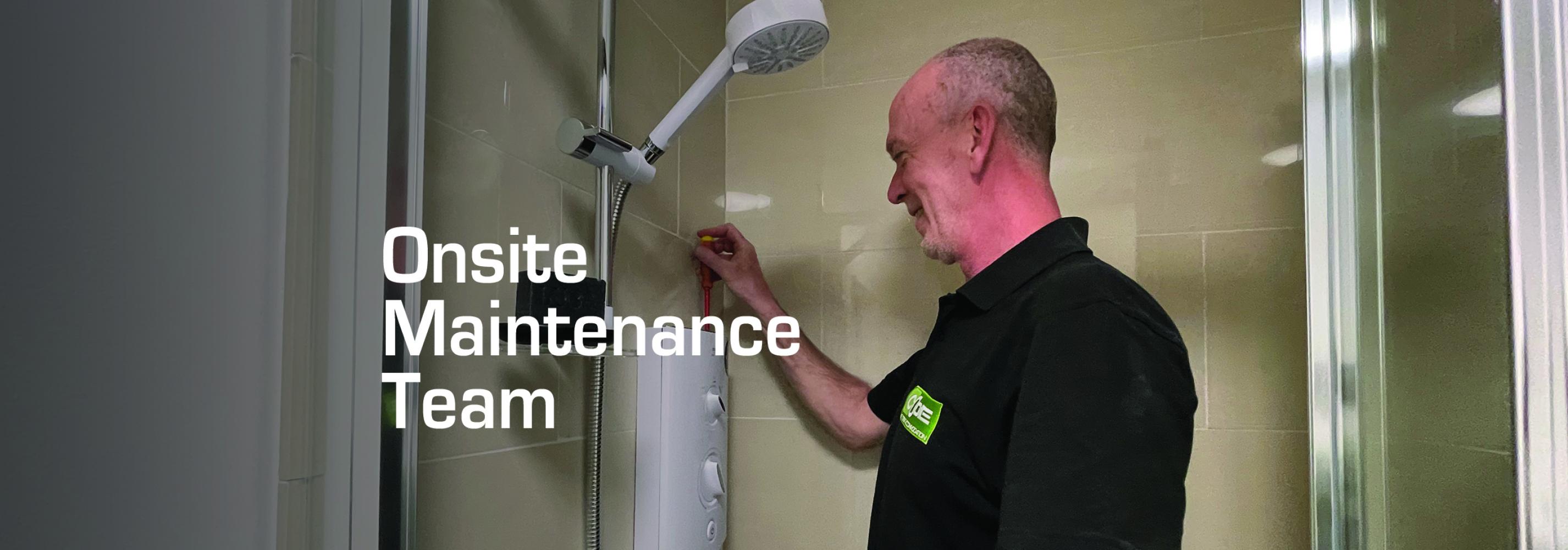 Our on-site maintenance team are on hand to solve any small issues