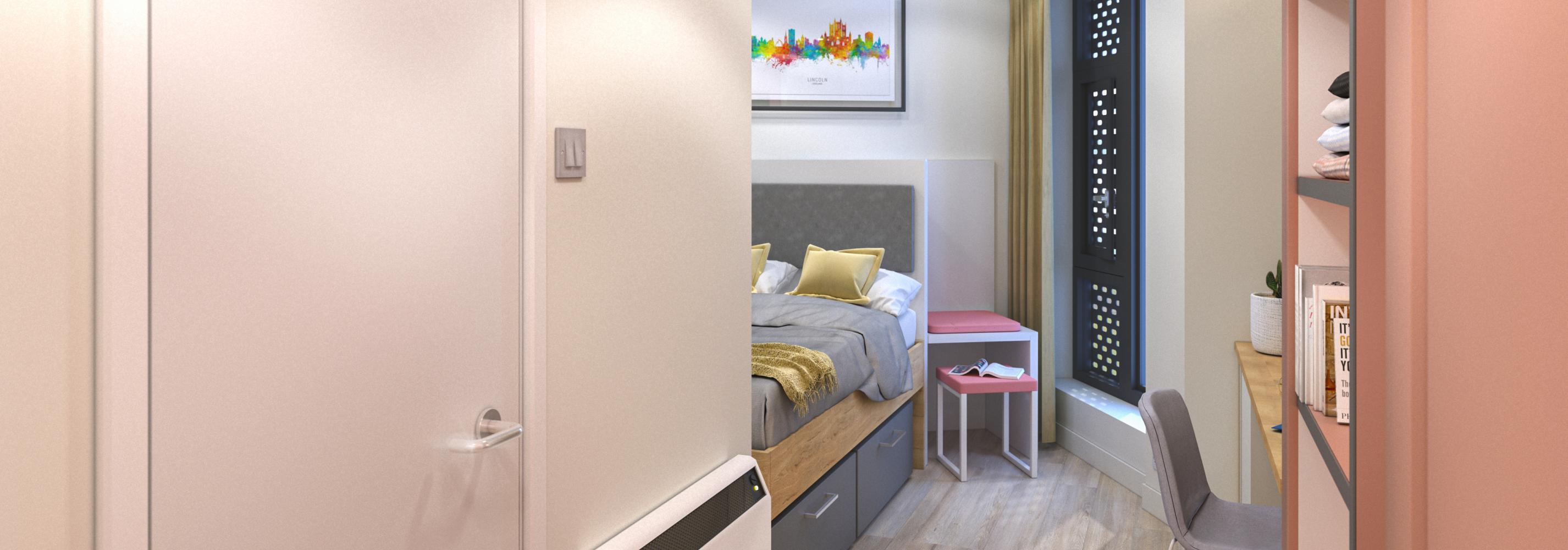 Perfectly designed with student living in mind, offering a unique en-suite room that is ideal for studying and relaxing.