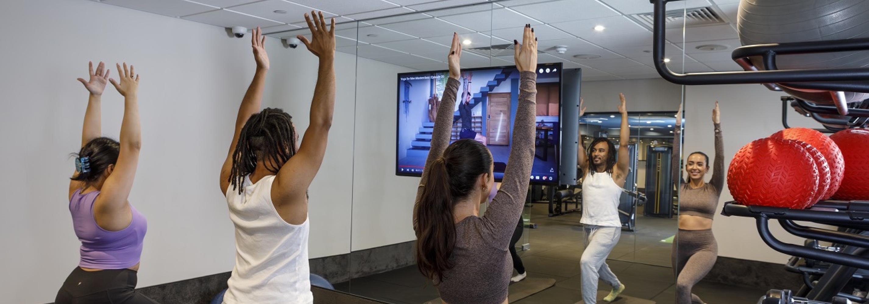 Yoga room