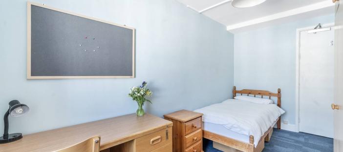 Private bedroom in student accommodation in Lee Abbey London